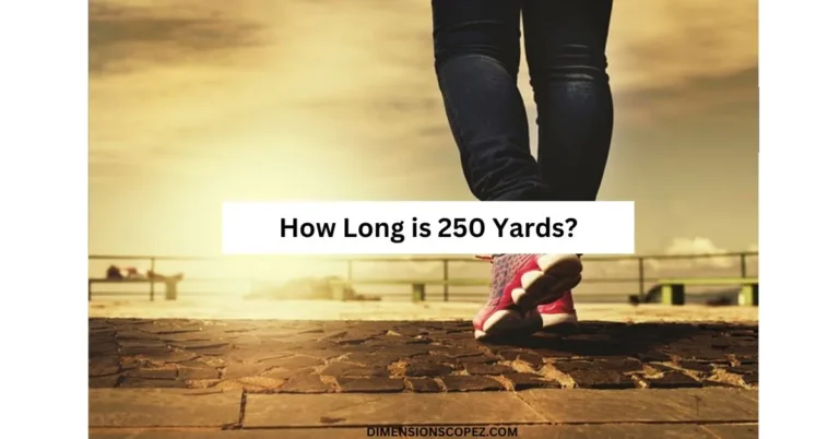 How Long is 250 Yards? 10 Common Comparisons