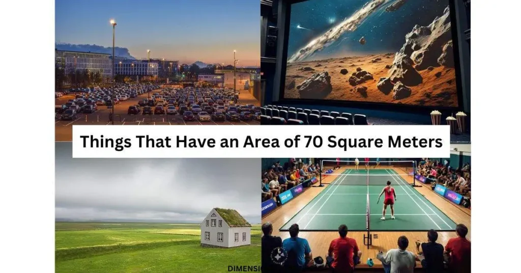 Things That Have an Area of 70 Square Meters