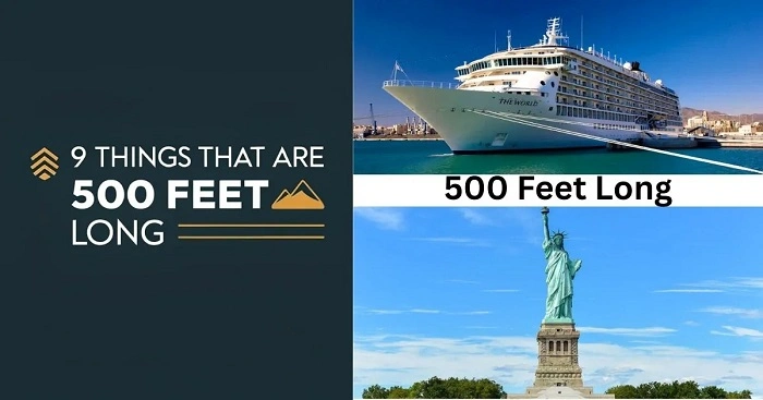 500 Feet 500 Feet vs. the Real World Objects.