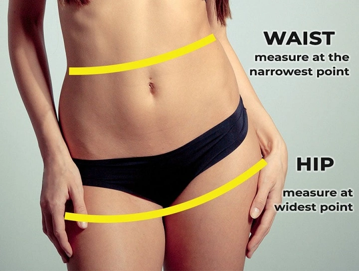 waist vs hip measurement