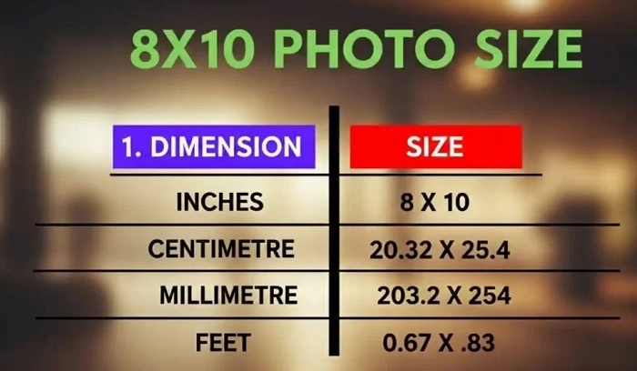 Why 8x10 Is a Popular Size