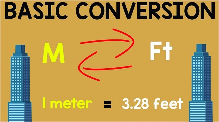 3 Meters to Feet 1