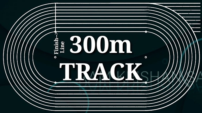 300m Track Marking