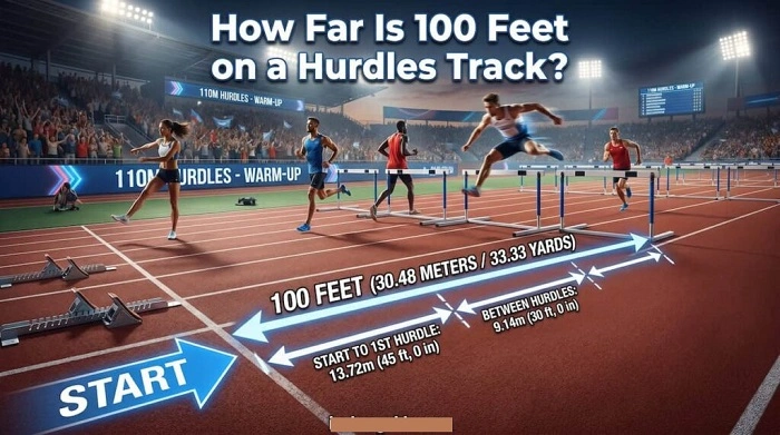 how far is 100 yards 1