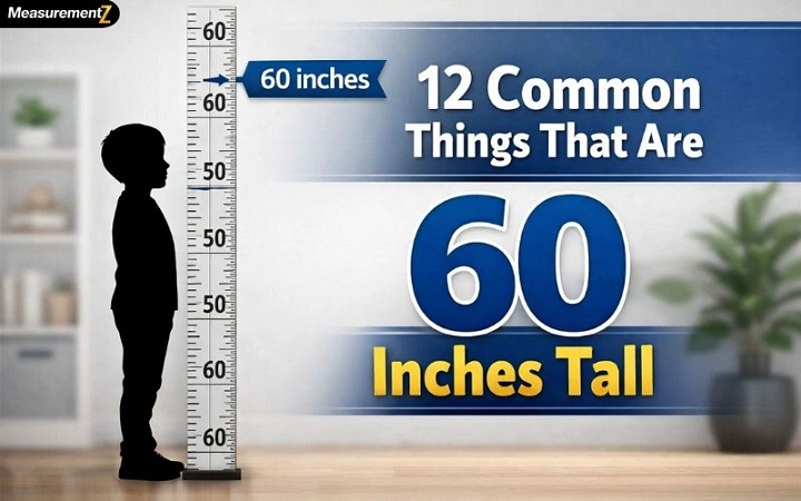 How Tall Is 60 Inches in Feets