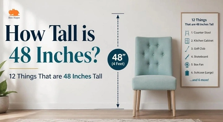how tall is 48 inches 1