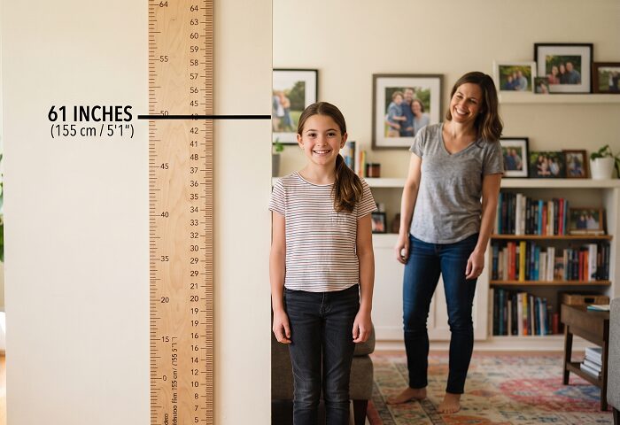 How Tall Is 61 Inches 1