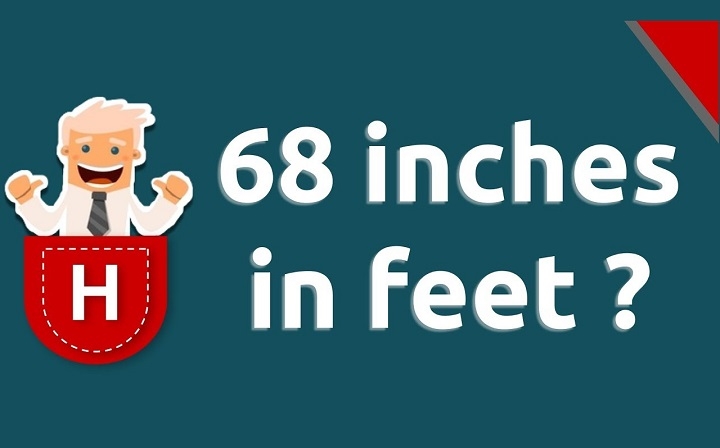 how tall is 68 inches