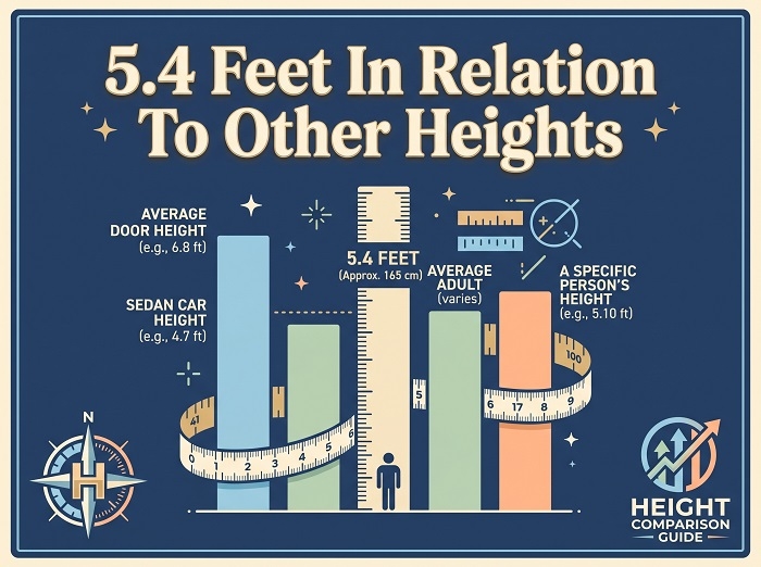 5.4 Feet In Relation To Other Heights