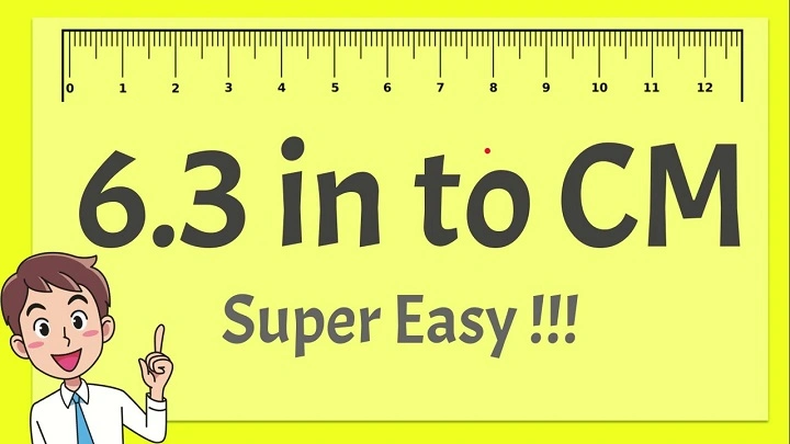 6 3 in cm 1