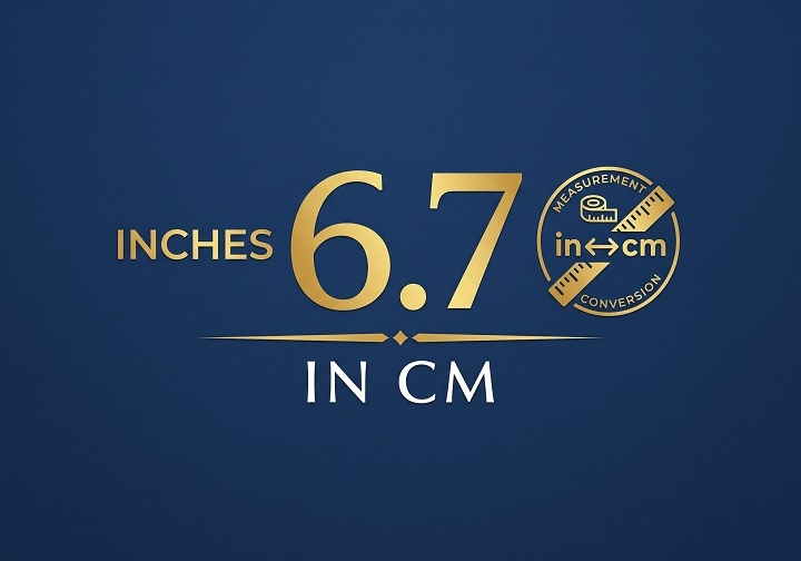 6.7 inches in cm