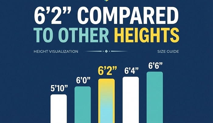 62 Compared To Other Heights