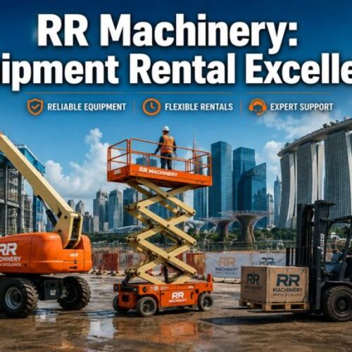 RR Machinery: Boom Lifts Rental Singapore & Equipment
