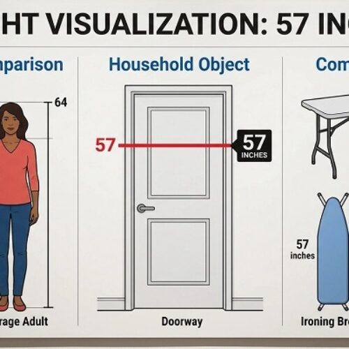 How Tall Is 57 Inches? Height Conversions, Comparisons, and Examples