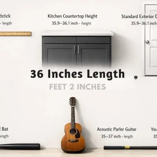 How Tall Is 36 Inches In Feet? Height Conversions, Comparisons, And Examples