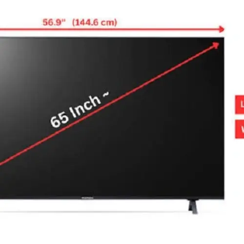 how tall is 65 inches